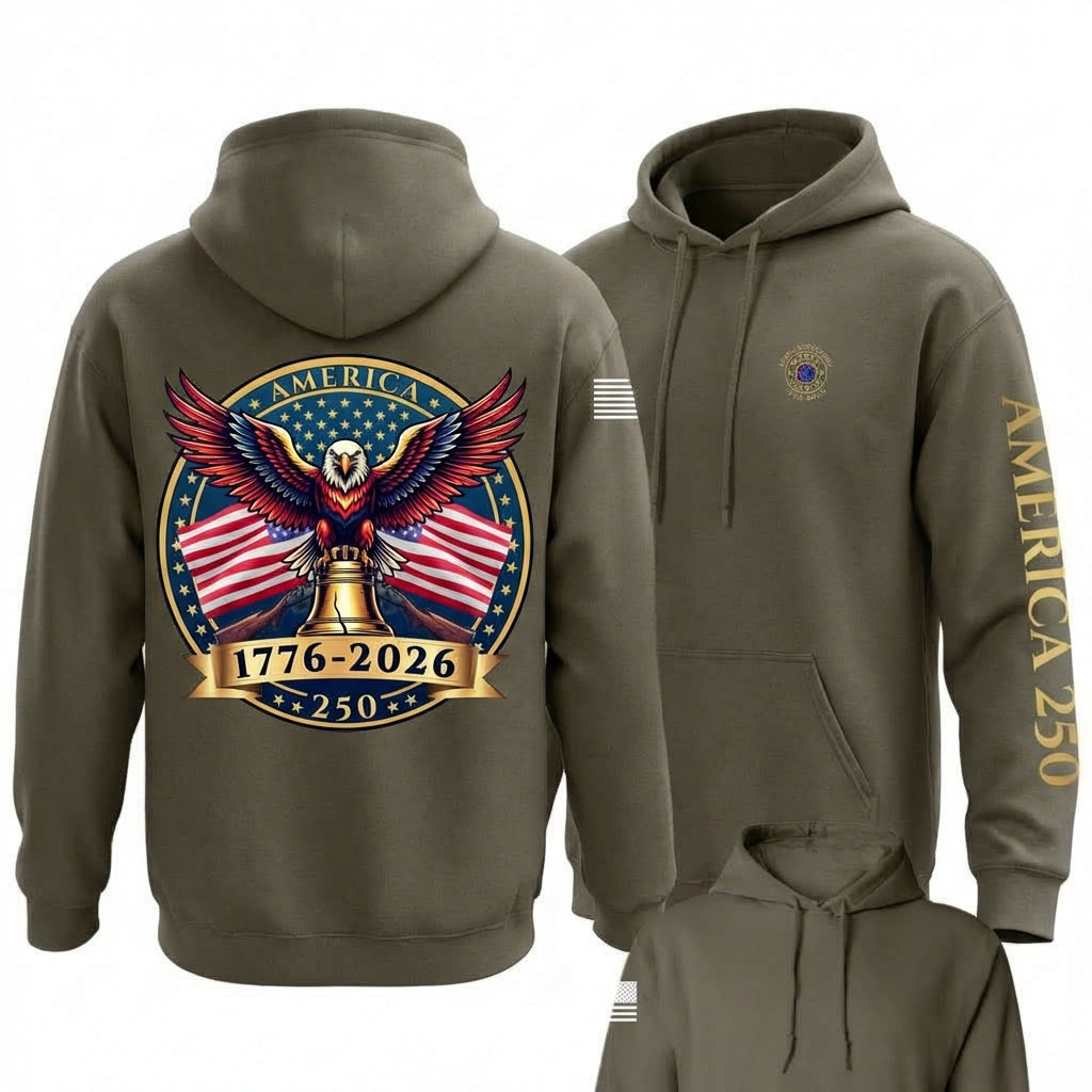 America 250 Logo Hoodie