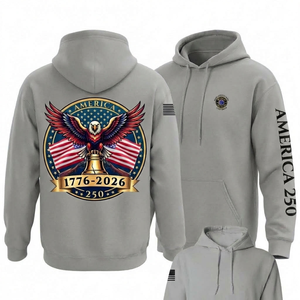 America 250 Logo Hoodie